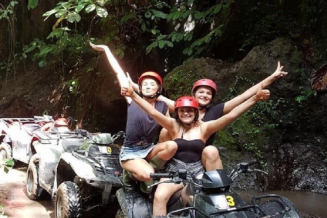 ATV Quad Bike Through Tunnel and Waterfall in Bali - The tunnel and waterfall section