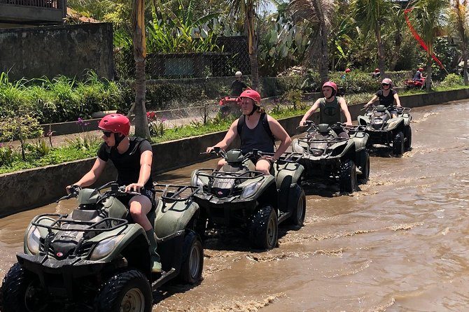 ATV Quad Bike Through Tunnel and Waterfall in Bali - Showers, lockers, lunch, and the useful finish