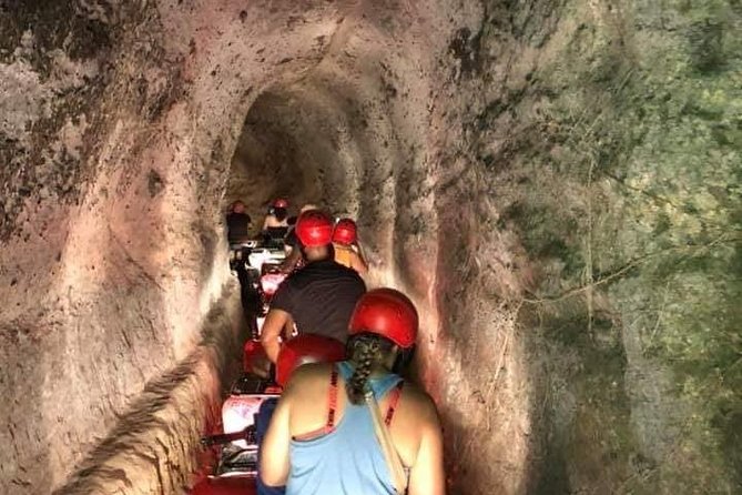 ATV Quad Bike Through Tunnel and Waterfall in Bali - Choosing between a solo quad and a tandem ride