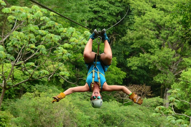 ATV + Zipline + Waterfall + Rainforest Lunch COMBO - Four hours through rainforest and mountain roads