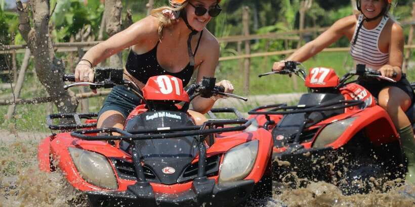 Bali: ATV Gorilla Cave, Ubud Monkey Forest, & Waterfall Tour - A $53 day with plenty packed in