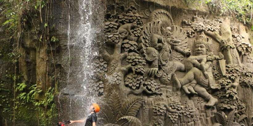 Bali: ATV Gorilla Cave, Ubud Monkey Forest, & Waterfall Tour - Monkey Forest brings a calmer kind of excitement