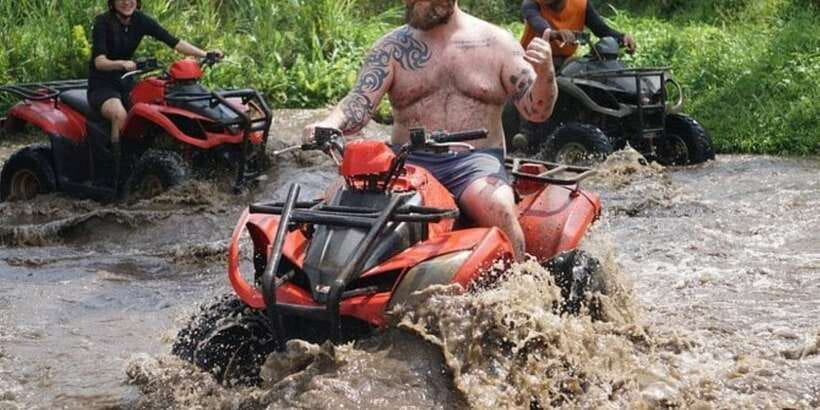 Bali: ATV Gorilla Cave, Ubud Monkey Forest, & Waterfall Tour - Booking, timing, and cancellation details