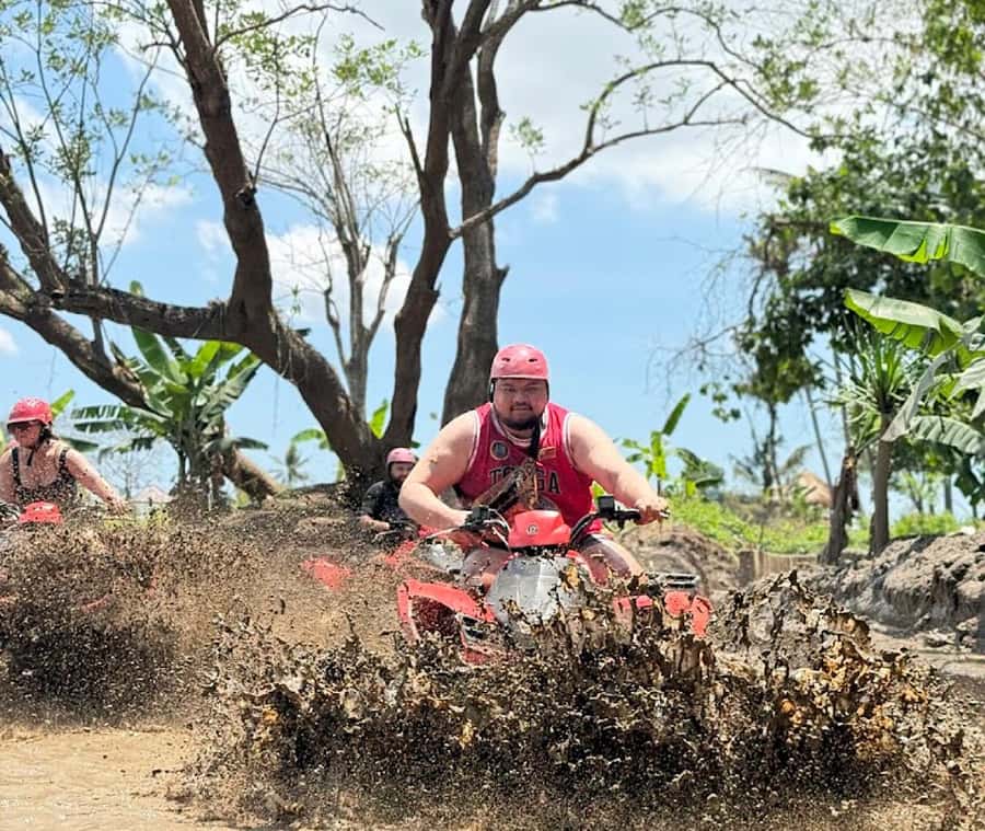 Bali: ATV Quad Bike Adventure with Jungle,Waterfalls & Lunch - The tunnel and muddy final stretch