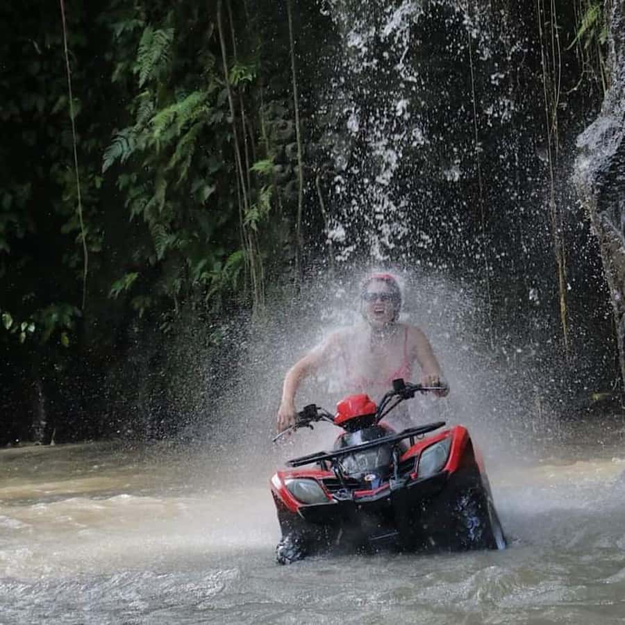 Bali: ATV Quad Bike Adventure with Jungle,Waterfalls & Lunch - Lunch, showers, and the useful finish
