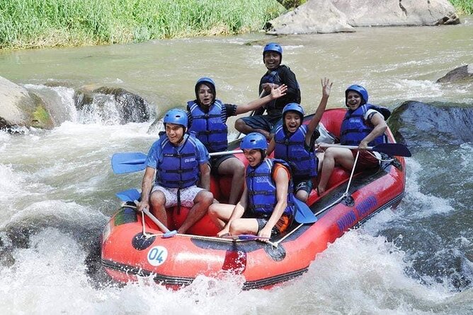 Bali ATV Quad Bike Through Tunnel, Waterfall, White Water Rafting - Lunch arrives between the two activities