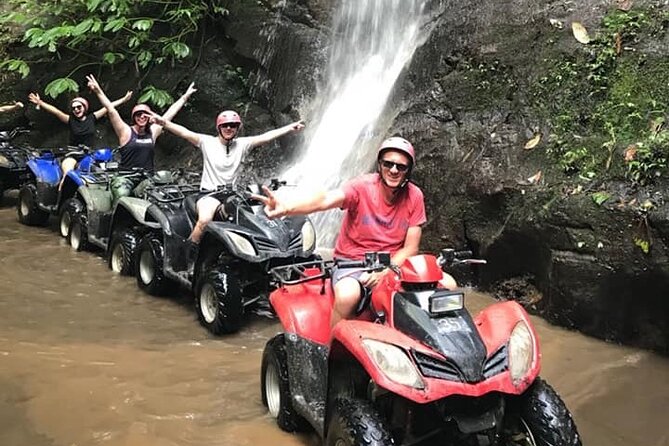 Bali ATV Quad Bike Through Tunnel, Waterfall, White Water Rafting - Guides, drivers, and the human side