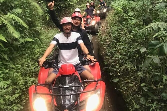 Bali ATV Quad Bike Through Tunnel, Waterfall, White Water Rafting - The steep stairs deserve serious attention