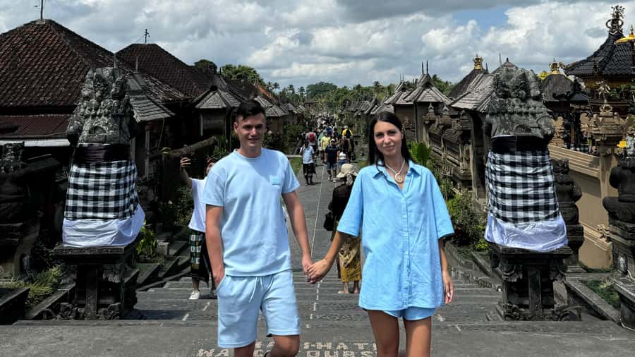 Bali: Besakih temple, Tukad Cepung waterfall, Penglipuran - Tukad Cepung Waterfall: a short nature stop with a famous photo