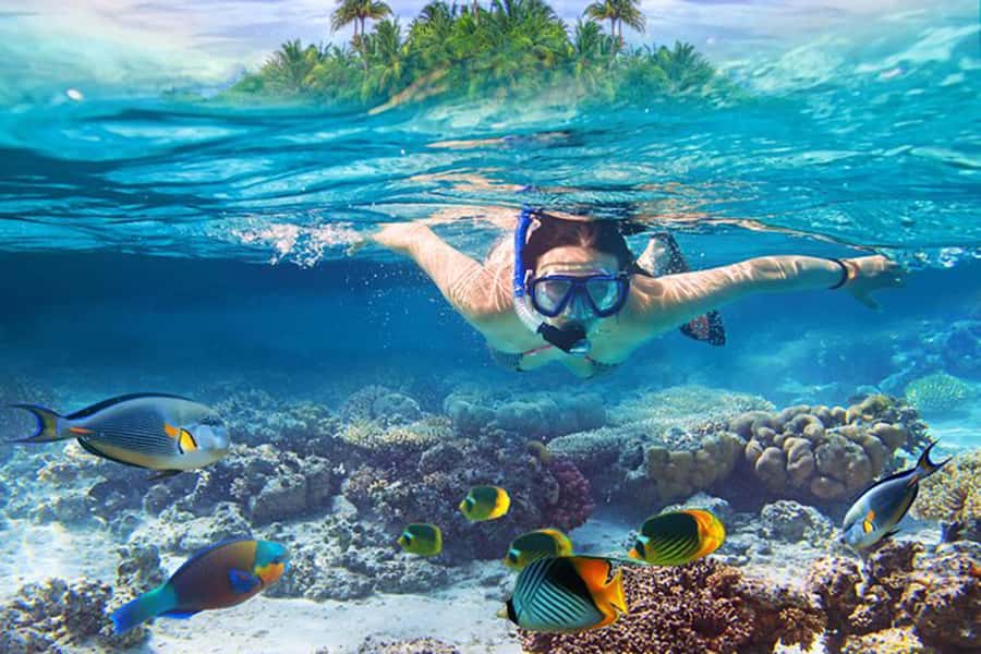 Bali: Blue Lagoon Snorkel, Kanto Lampo & Tibumana Waterfalls - Blue Lagoon snorkeling for about two hours