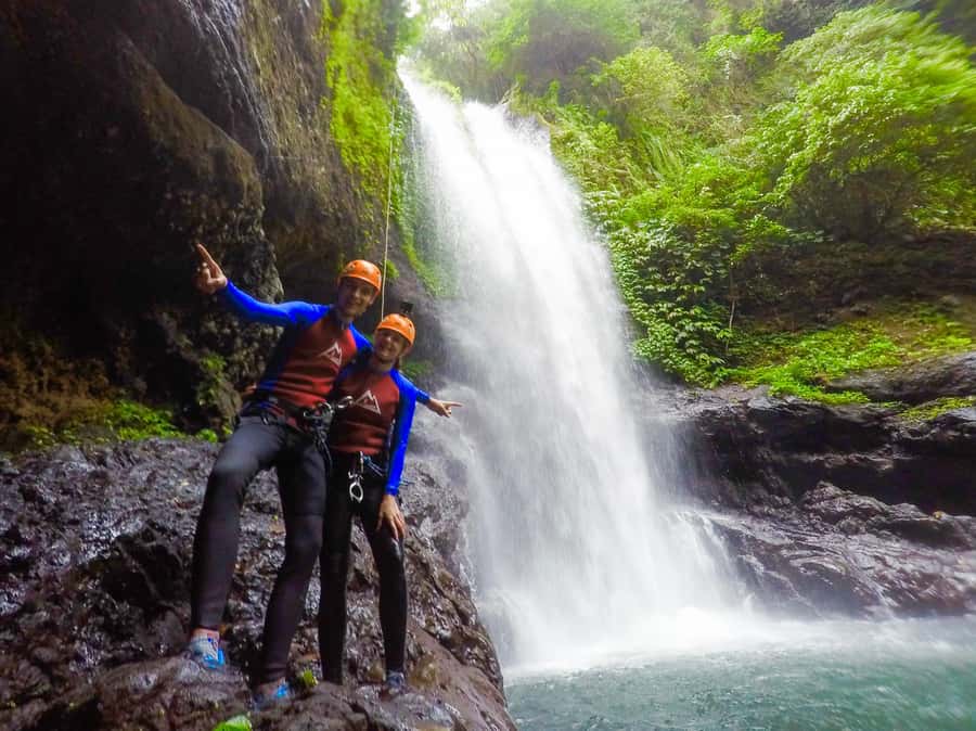 Bali: Canyoning Adventure at Aling Waterfall - Seven jumps, from small warm-up to serious height