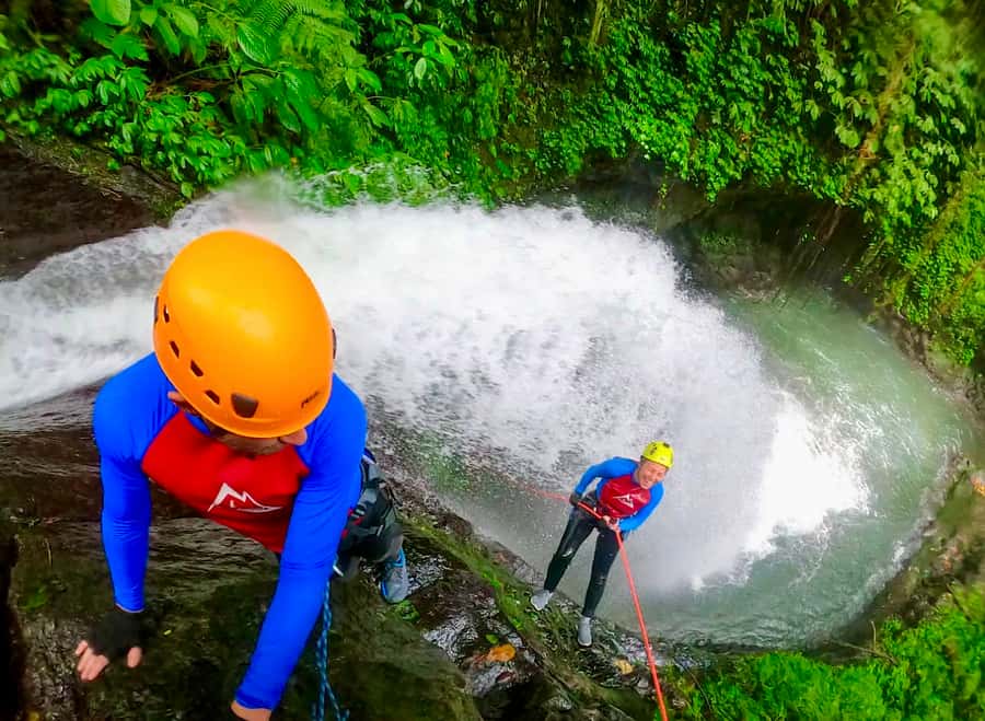 Bali: Canyoning Adventure at Aling Waterfall - Natural slides, swimming, and the zipline