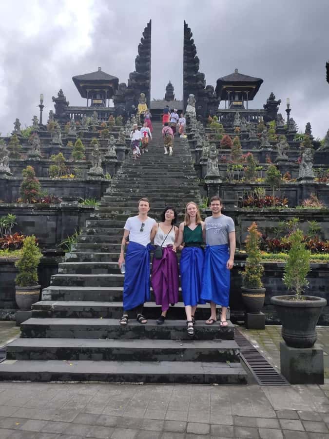 Bali : Day Trip to Besakih Temple & 2 Hidden Waterfalls - Yeh Bulan Waterfall and the first cool-down