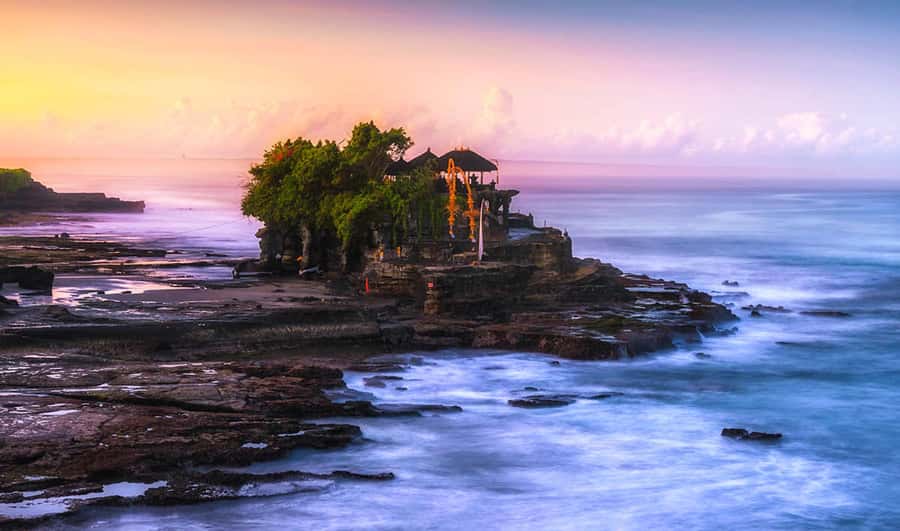 Bali: Full-Day Tour of Nungnung Waterfall, Tanah Lot Tample - A full Bali day with three very different moods