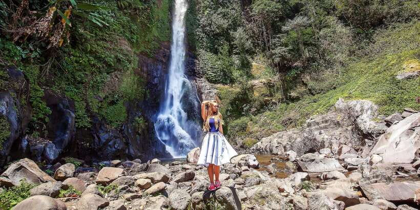 Bali: Gitgit and Alingaling Waterfalls Small Group Tour - The ride north from Kuta, Ubud, or the coast