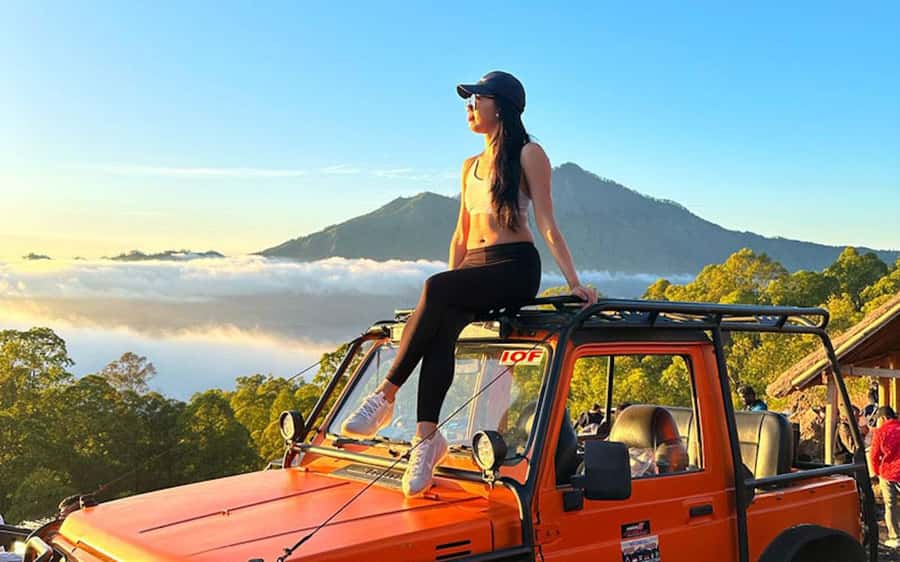 Bali: Mt Batur Jeep Sunrise & Taman Sari Waterfall Tour - What is included, and where the low price can change