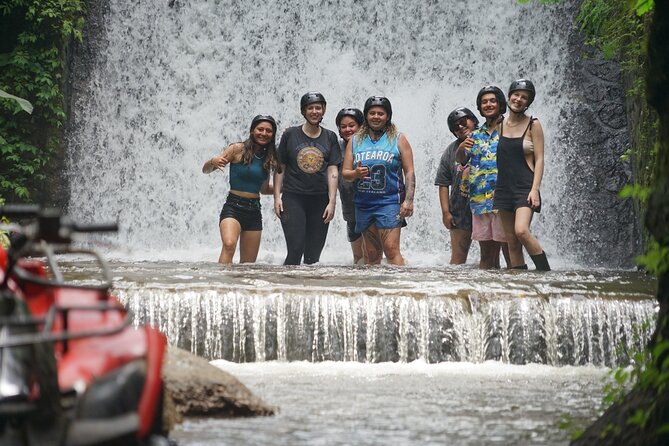 Bali Quad Bike Through Gorilla Cave - Monkey Forest and Waterfall - Tegenungan Waterfall brings a change of pace