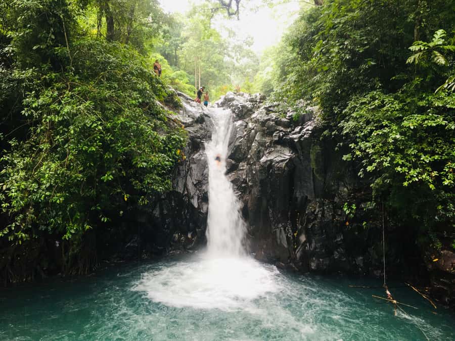 Bali: Sambangan Waterfalls Trekking, Sliding, & Jumping Trip - Blue Lagoon and the Sambangan Secret Garden