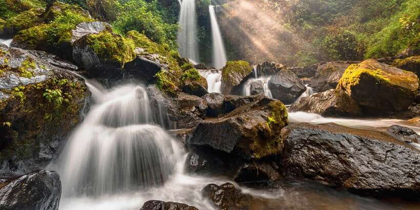Bali: Secret Garden, Ulun Danu Temple and Waterfall Tour - Key points at a glance