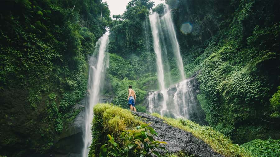 Bali: Sekumpul and Banyumala Waterfall Guided Trek - The walk through Sekumpul village and rice fields