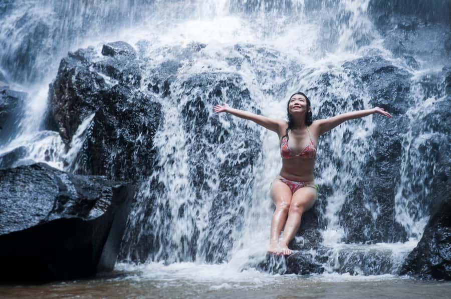 Bali Waterfall Tour with Lunch Views of Mount Batur - A full day from Bali to Ubud’s waterfalls