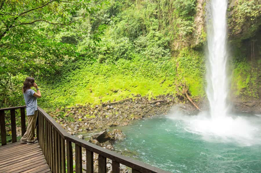 Bali Waterfall Tour with Lunch Views of Mount Batur - Tibumana Waterfall and its calm forest pool
