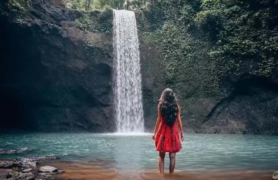 Bali Waterfalls Private Day Tour - Tegenungan, the best-known and most energetic stop