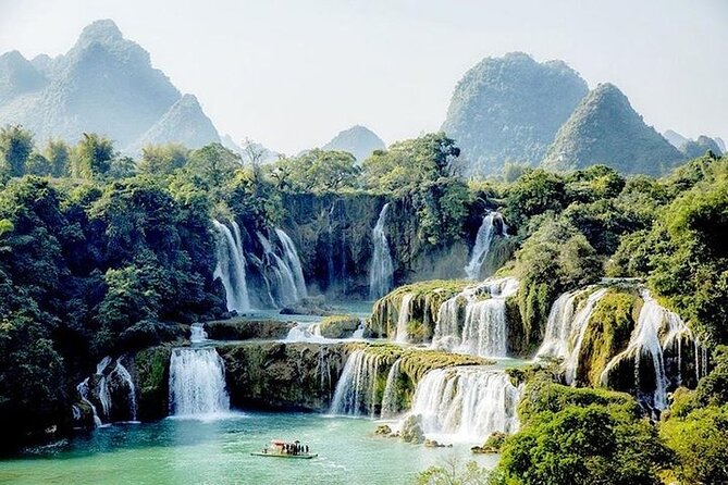 Ban Gioc Waterfall 2 Days 1 Night From Hanoi - Food, transport, and group size