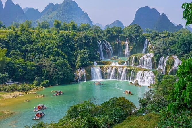 Ban Gioc Waterfall - Nguom Ngao Cave full day - BEST SELLING - How the timing works from 7:30 am to evening