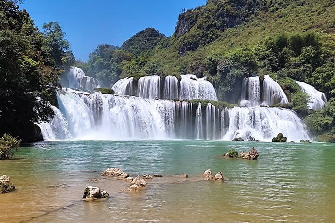 Ban Gioc Waterfall - Nguom Ngao Cave full day - BEST SELLING - Khuoi Ky Stone Village and Cao Bang’s local identity