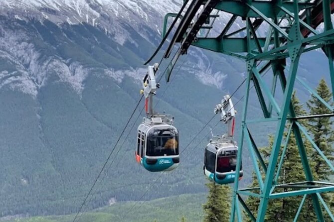 Banff Gondola Hot Springs Bow Falls and Three Lakes tour - Key points at a glance