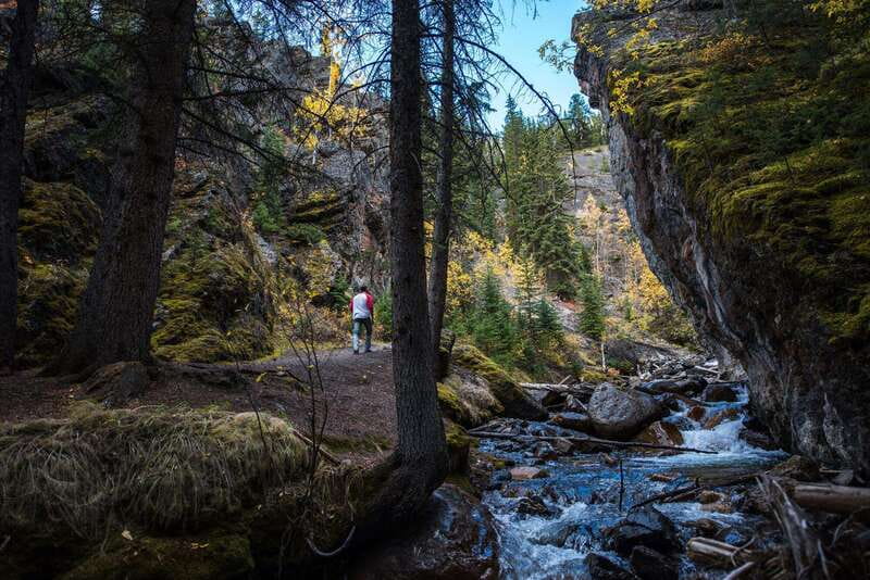 Banff: Thermal Waters and Hidden Waterfalls - 3hr Walk - Hidden waterfalls and the Sundance Canyon views