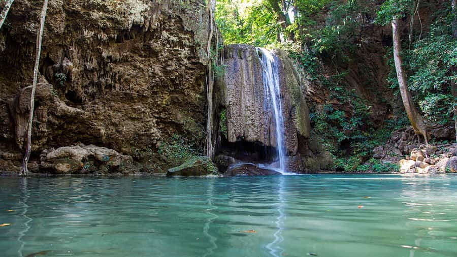 Bangkok: Elephants World & Erawan Waterfall in Kanchanaburi - Three hours at ElephantsWorld