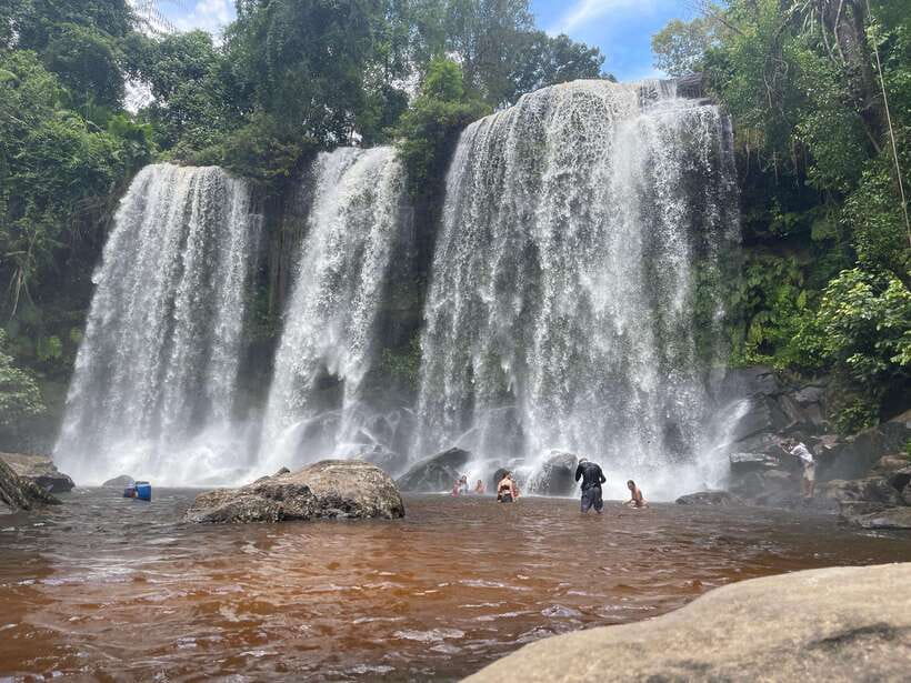 Banteay Srei, Kulen Waterfall & Beng Mealea Small-Group Tour - Kulen Waterfall: the day’s cool-down