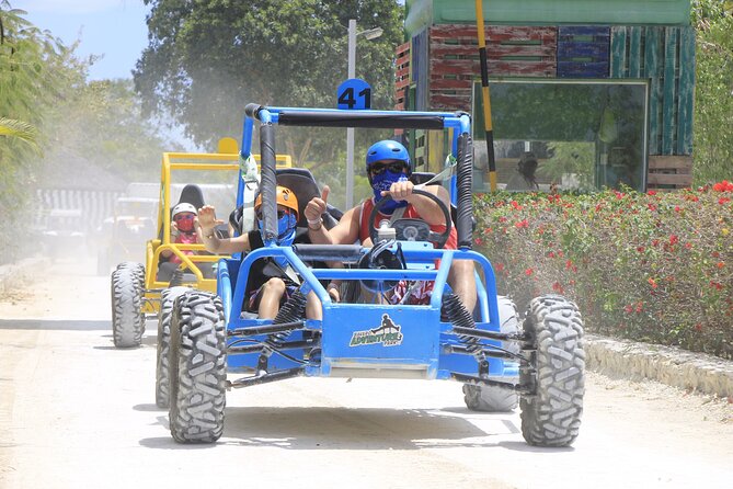 Bavaro Adventure Park Buggy Ride, Zipline Mega Splash, and Waterfall Pool - The day at a glance