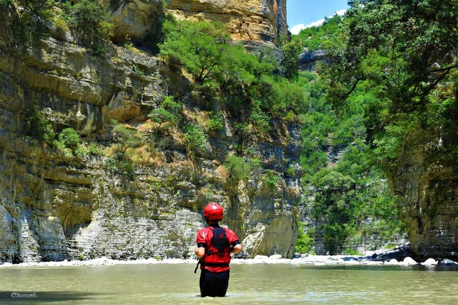 Berat: Osumi Canyon Exploration & Waterfalls with Equipment - Swimming through the canyon’s natural pools