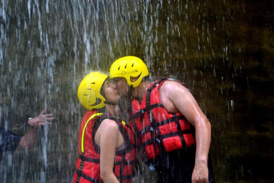 Berat: Osumi Canyon Exploration & Waterfalls with Equipment - Waterfalls, including Love Waterfall