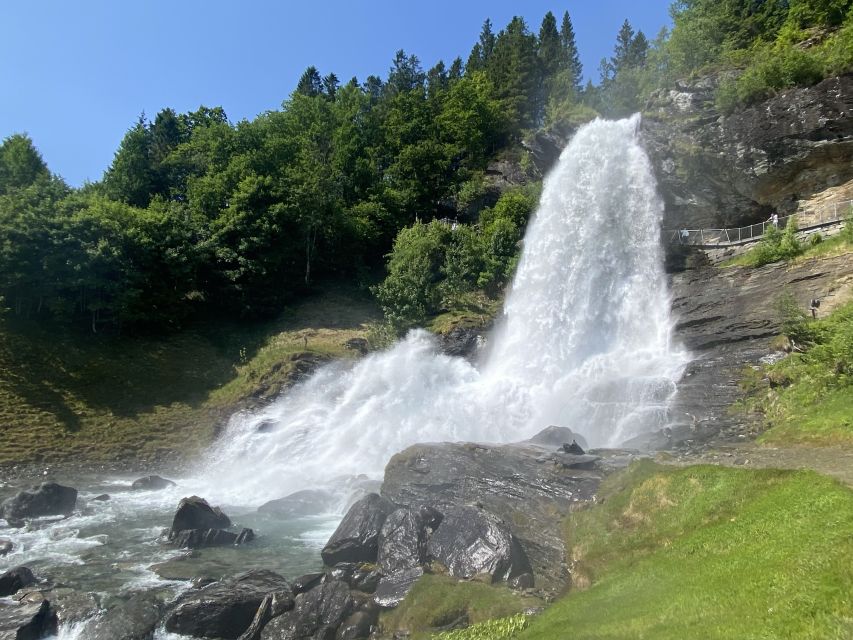Bergen: Old Town and Waterfalls Guided Tour with Waffles - The Hardangerfjord road and apple country