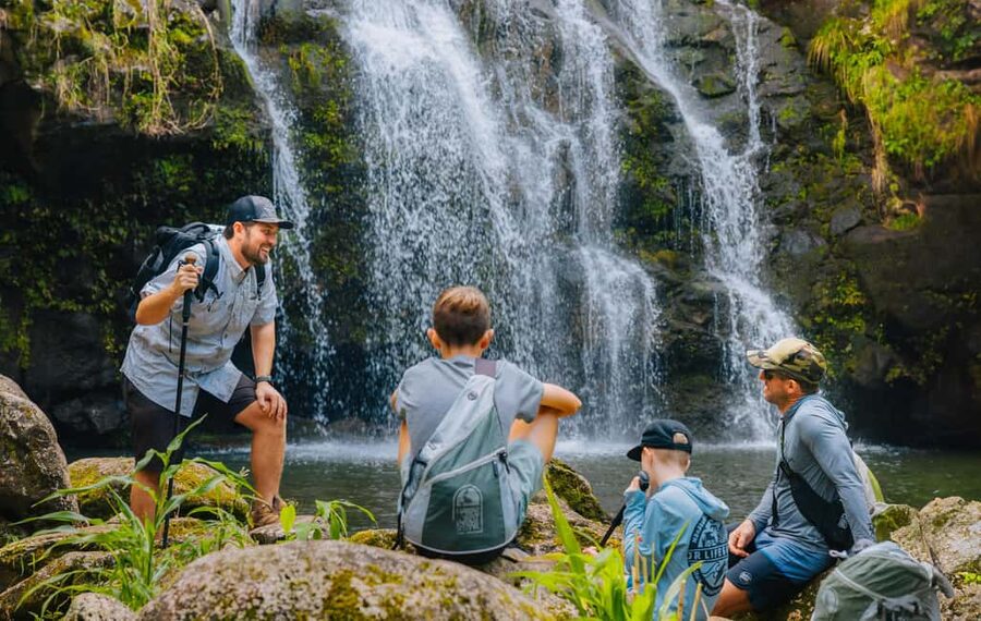 Big Island: Full Day Adventure Tour of the Kohala Waterfalls - A gentle one-mile walk with real footing