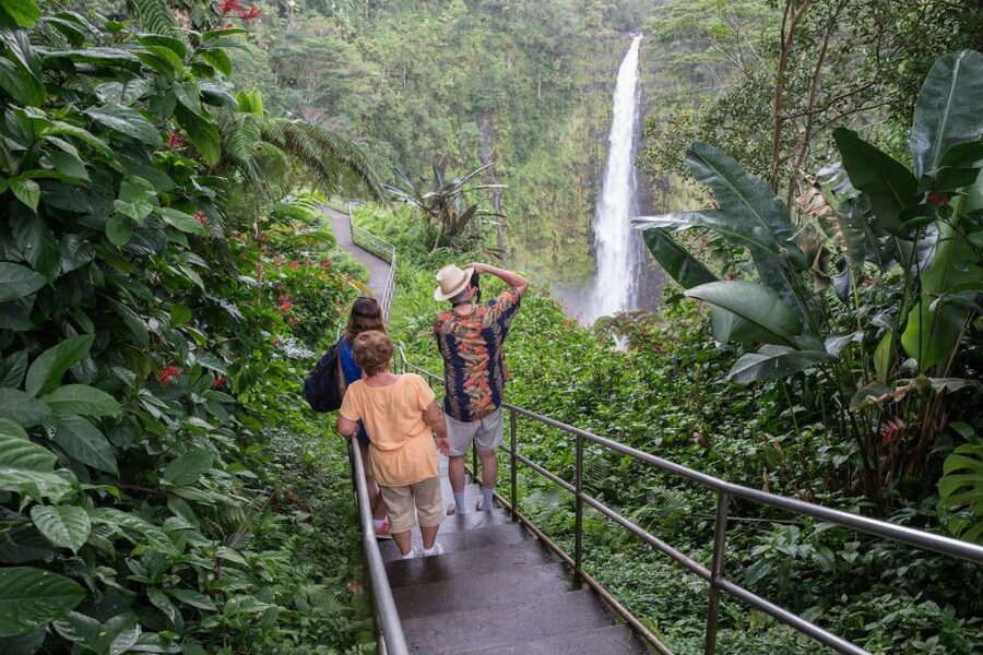 Big Island: Volcanoes, Waterfalls, & Coffee Farm Day-Trip - Volcanoes National Park is the tour’s central event