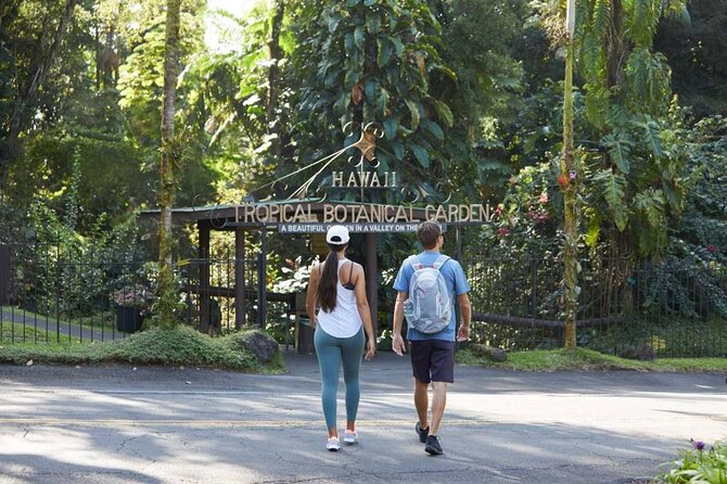 Big Island Waterfalls Tour with Swimming and Botanical Garden - Rainbow Falls and the final waterfall stop