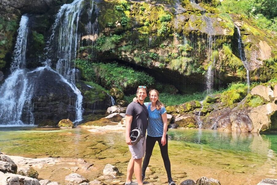 Bike Through Narnia: Waterfalls & Filming Location Bike Tour - Virje Waterfall brings the first big reward