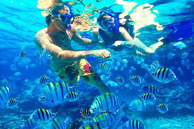 Blue Lagoon Snorkeling with Lunch and Waterfall in Ubud - Blue Lagoon: two snorkeling spots by boat