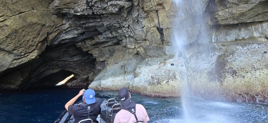 Boat Trip to the Caves and Waterfalls of Flores Island - Entering the seven sea caves