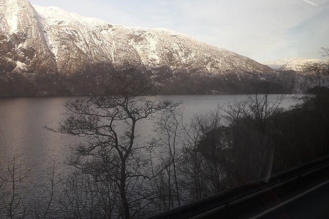 Bride's Veil and Steinsdalsfossen waterfalls with sceneries of Hardanger Fjord - Hardangerfjord, the Queen of Norwegian Fjords