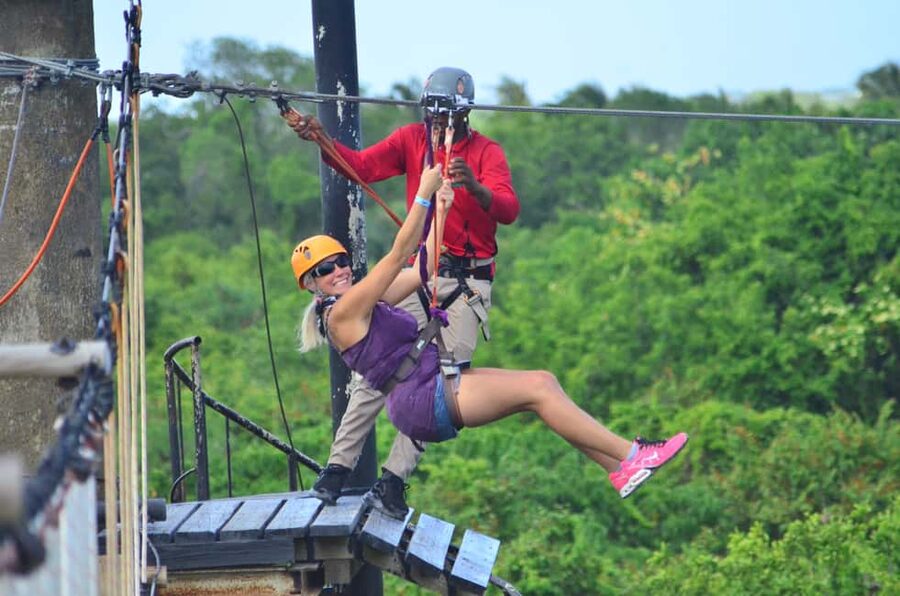 Buggy Ride, Zipline Splash & Waterfall Pool Combo with Lunch - Who will enjoy this most