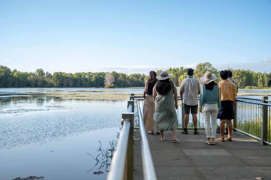 Cairns: Cattana Wetlands, Barron Falls & Kuranda Railway - Din Din, Barron Falls, and Djabugay culture