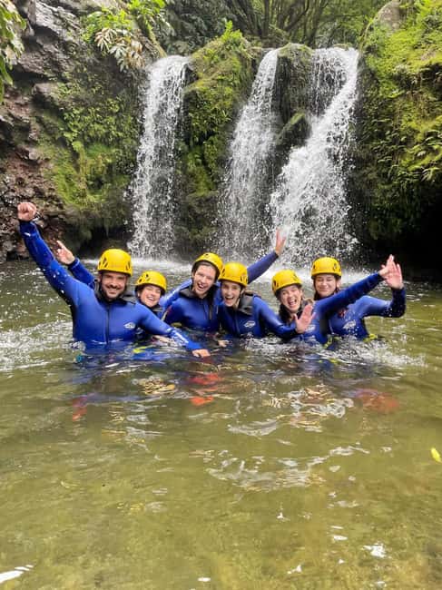 Canyoning in Ribeira dos Caldeirões – Hidden Waterfall Adventure - A small group changes the whole afternoon