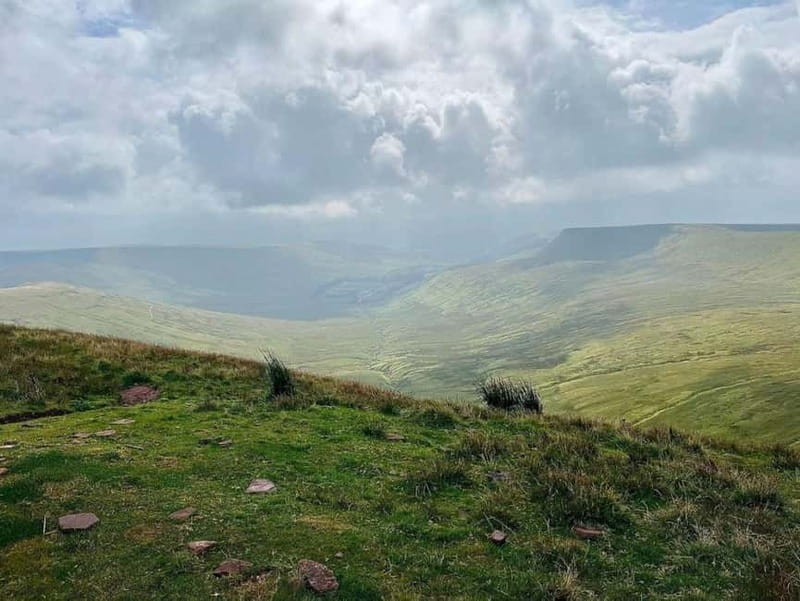 Cardiff: Waterfalls, Mountains & Castles Day Tour - Bannau Brycheiniog Visitor Centre and mountain views