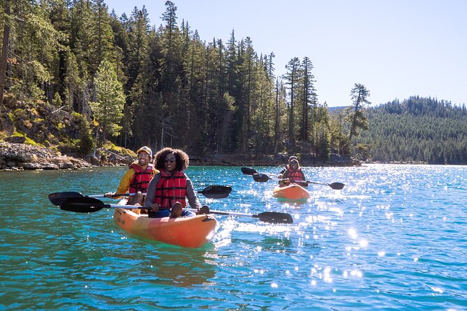 Cascade Lakes Kayak Tour in Bend Oregon - Two hours among coves, bays, and volcanic shorelines
